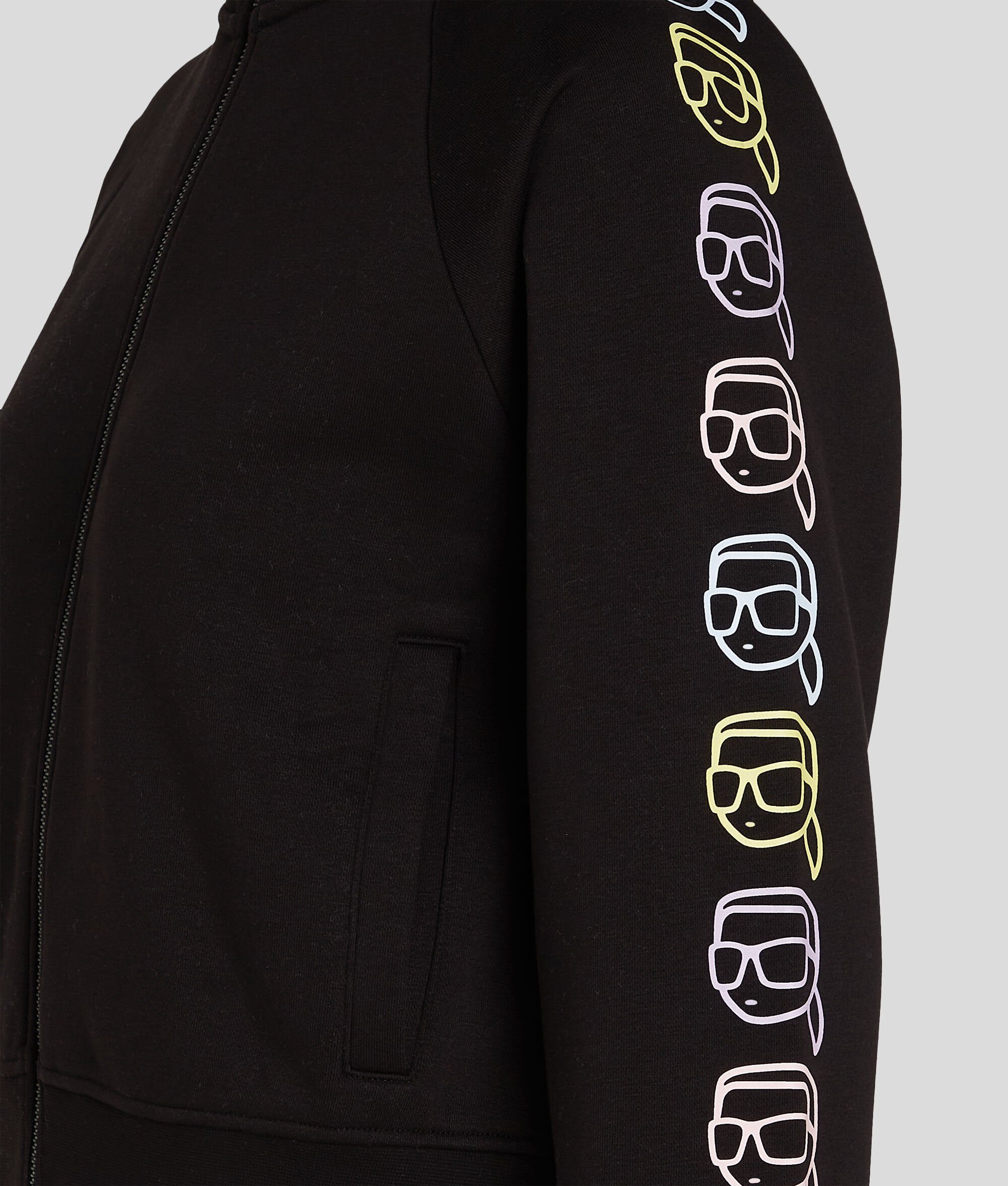 (image for) Expertly-Crafted K/Ikonik Outline Zip-Up Sweatshirt